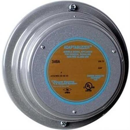 EDWARDS SIGNALING 340A-N5 Buzzer,120VAC,0.050A,Gray