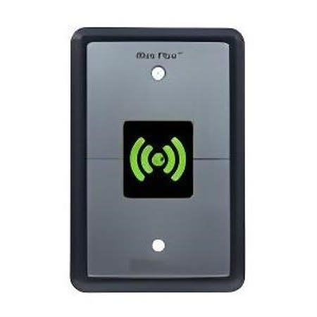Essex IRXP-2S-LRB iRox Plus Series Single Gang Reader, 13.56 MHz + 125 kHz multiCLASS SE, Ligature Resistant Bezel, Stainless Steel