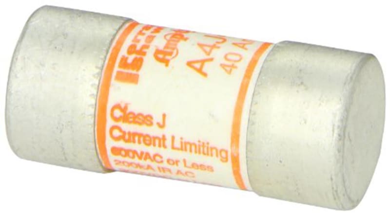 Ferraz Shawmut A4J40 Amp-Trap ; Class J Fast-Acting Fuse; 40 Amp, 600VAC/300VDC Ferraz Shawmut A4J40 Amp-Trap ; Class J Fast-Acting Fuse; 40 Amp, 600VAC/300VDC