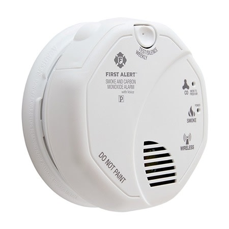 First Alert SCO500B Wireless Photoelectric Smoke and Carbon Monoxide Combo Alarm