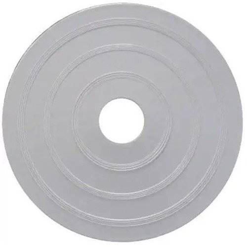 Fire-Lite AP-P Decorative White Plastic Adaptor Plate For Mounting 302 and 302-AW to 4" Outlet Box