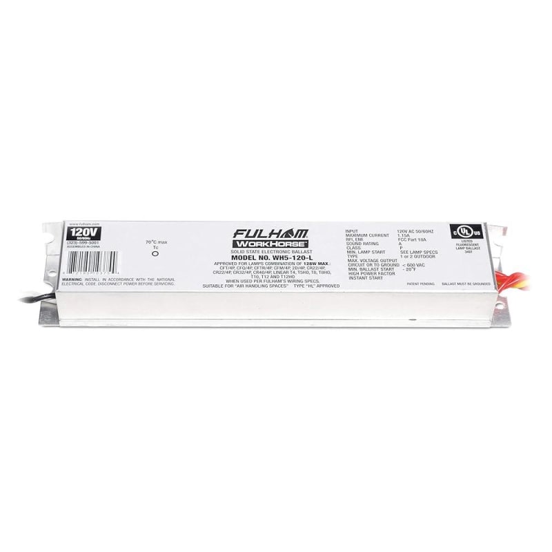 Fulham 10375 - WH5-120-L Fulham WorkHorse 5 Ballast Fulham 10375 - WH5-120-L Fulham WorkHorse 5 Ballast