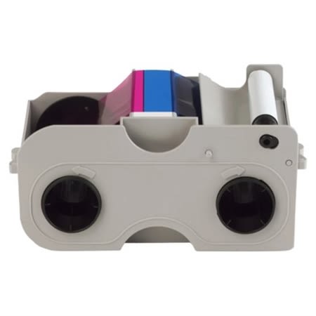 HID FARGO 045031 YMCKOK Ribbon Cartridge with Cleaning Roller, 250-Print
