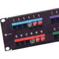 Siemon MX-PNL-48 MAX Series Patch Panel, 48-port, 2 RMS Siemon MX-PNL-48 MAX Series Patch Panel, 48-port, 2 RMS