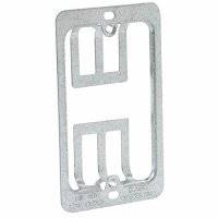 Eaton B-Line BB10 Single Gang Bracket, Grey, Pre-galvanized, Design load capacity 0.05KN