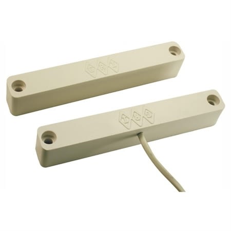 GRI 410P-B Industrial Surface Mount Switch Set, Standard Gap, Closed Loop, Brown, Standard Terminals, 36" 2 Conductor Vinyl Jacketed Cable, Black