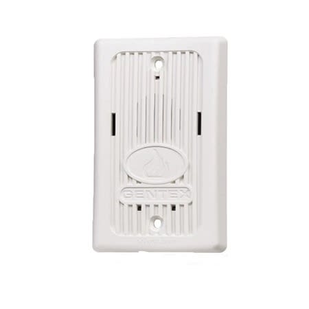 Gentex GX93-W Mini Horn 12/24VDC, 3100Hz, 12 AWG to 18 AWG, Red