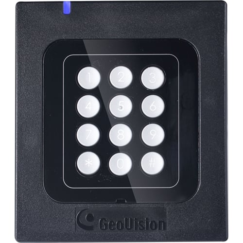 GeoVision GV-RK1352 Card Reader with Keypad (13.56MHz), UL certification