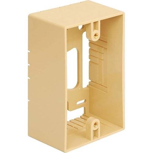 ICC IC107MRSIV Single-Gang Mounting Box, Ivory