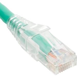 ICC CAT6 Clear Boot Patch Cord, Green, 3 FT, Single