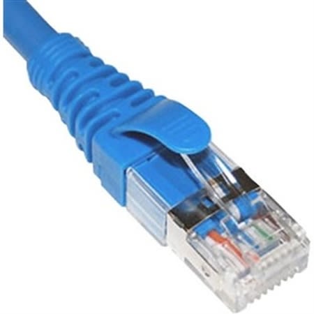 ICC CAT6A U/FTP Patch Cord, Blue, 15 FT