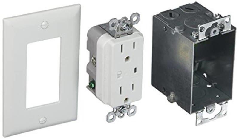 Legrand On-Q Surge Protected Duplex Power Kit Legrand On-Q Surge Protected Duplex Power Kit