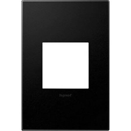 On-Q AWP1G2GR6 On-Q 1-Gang Wall Plate, Graphite