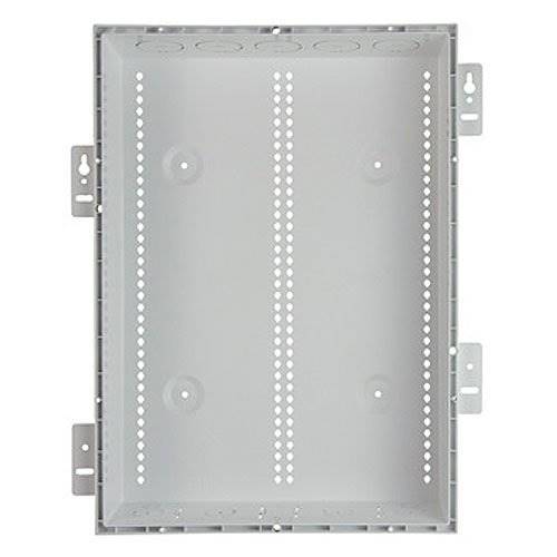 On-Q Legrand 20-Inch Media Enclosure, Plastic Media Cabinet for Media Box, Enclosure Only, White, 5 Pack, ENP20805-NA