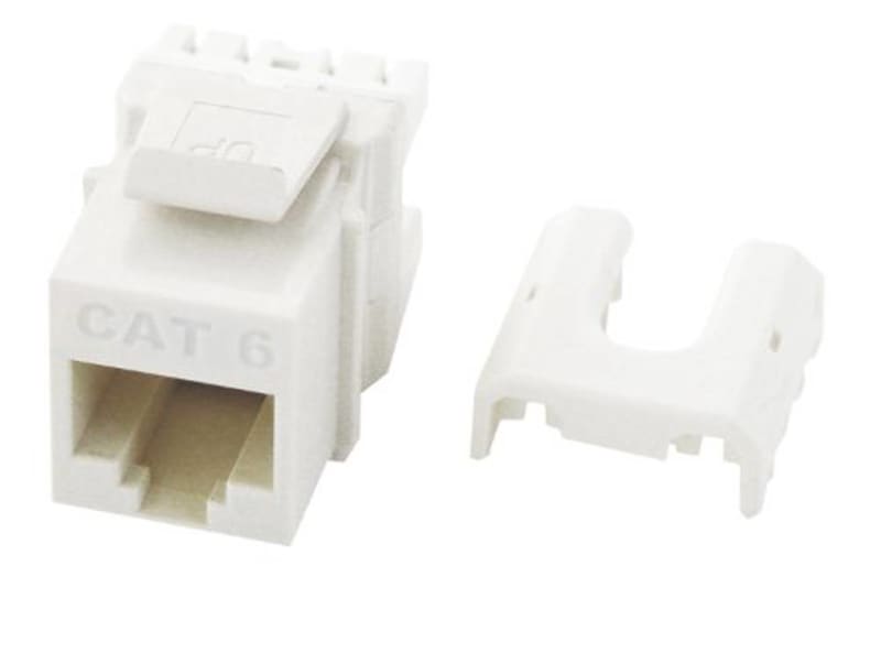 Legrand On-Q CAT 6 Quick Connect Rj45 Keystone Insert, White Legrand On-Q CAT 6 Quick Connect Rj45 Keystone Insert, White
