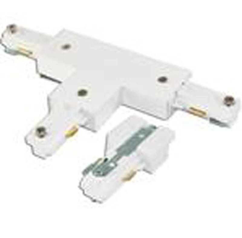Halo L905P T Connector, Single Circuit, White