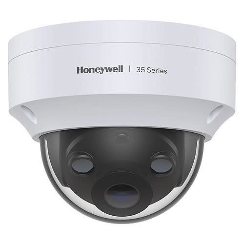 Honeywell HC35W43R3 35 Series 3MP IR Rugged WDR Mini Dome Camera, 2.8mm Lens, White