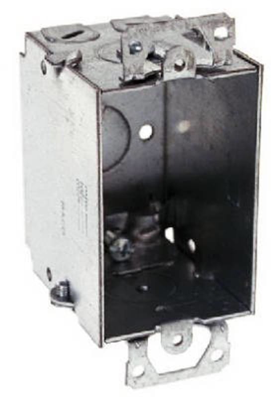 Hubbell Raco 519 Single Gang Switch Box With Clamps