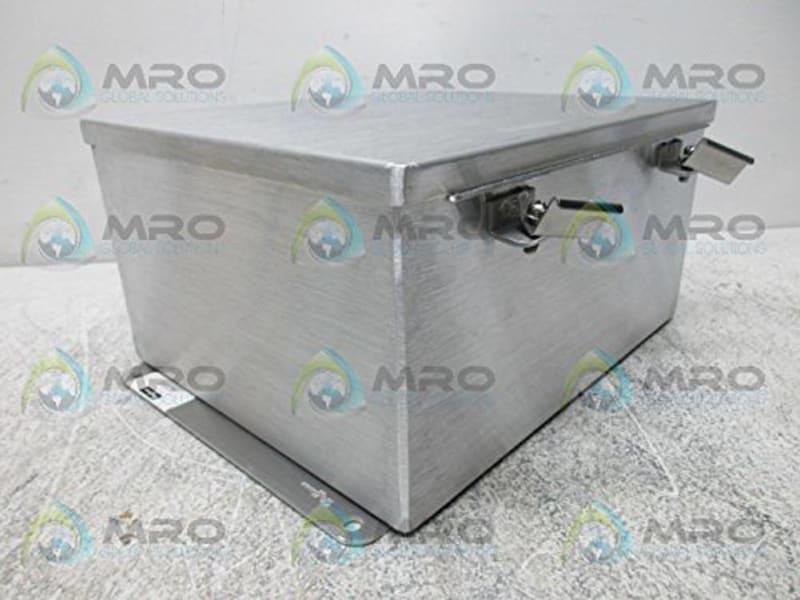 Hoffman J Box, NEMA 12, Hinged Cover, Aluminum, 12.00" x 10.00" x 6.00"
