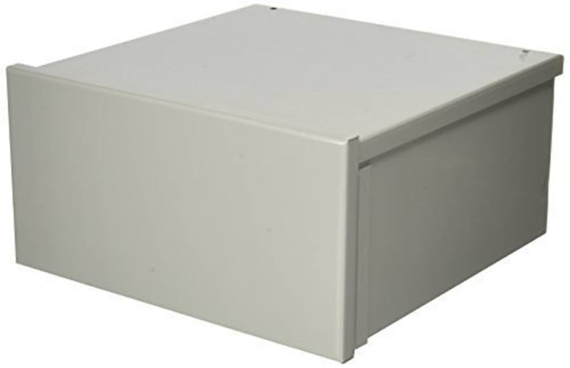 Hoffman A12R126 NEMA 3R Enclosure, Screw Cover, Galvanized, Paint Finish