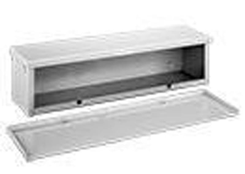 Hoffman A8872RT Wire Trough, NEMA 3R, Galvanized, Paint Finish, 8" x 8" x 72"