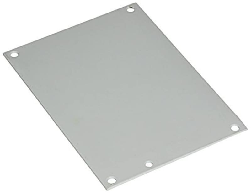NVENT HOFFMAN A8P6 Interior Panel,White,6.75in.Hx4.88in.W