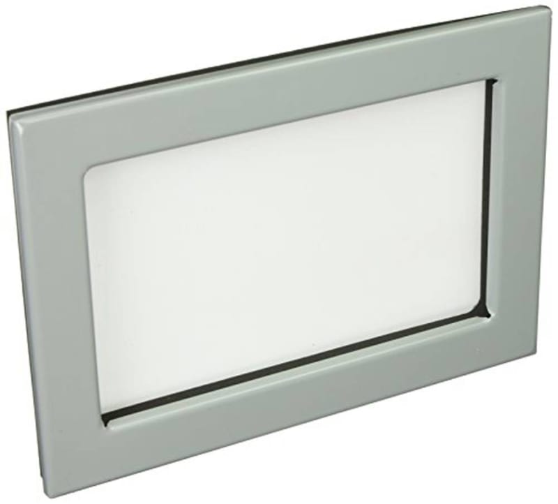 Hoffman APWK95NF Steel Window Kit, 9" x 5.50", 11.50" x 8" x 0.31", Gray