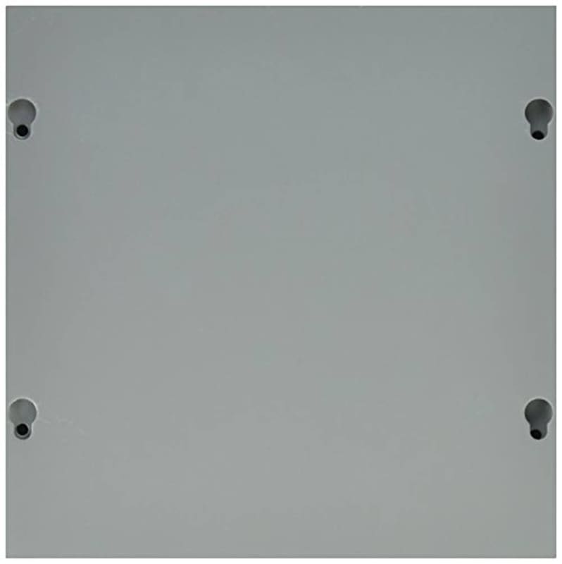 Hoffman ASE8X8X6NK Pull Box, Screw Cover, Steel, 8" x 8" x 6", Gray