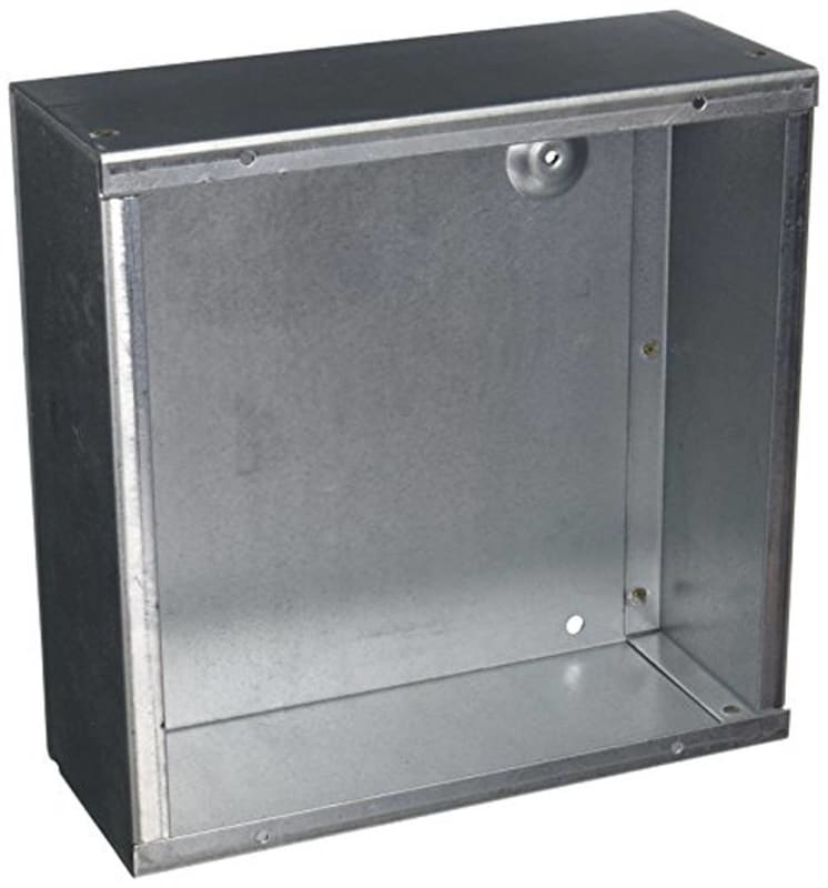 Hoffman ASG10X10X4NK Pull Box; Galvanized Steel, ANSI 61 Gray, Wall Mount Hoffman ASG10X10X4NK Pull Box; Galvanized Steel, ANSI 61 Gray, Wall Mount