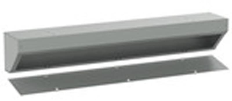 Hoffman AT8848 Angled Trough, NEMA 1, 8" x 8" x 48"