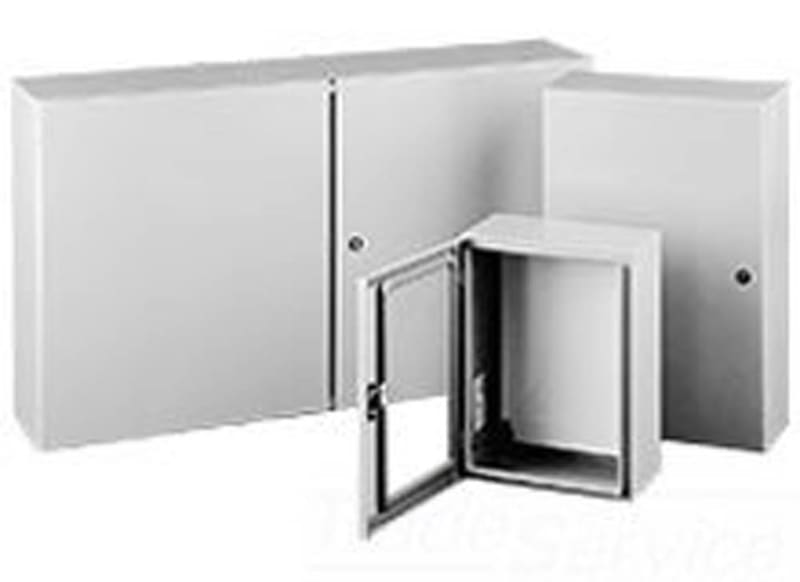 Hoffman Wall-Mount Enclosure, NEMA 4/12, Steel, 36.00" x 30.00" x 8.00", Gray Hoffman Wall-Mount Enclosure, NEMA 4/12, Steel, 36.00" x 30.00" x 8.00", Gray