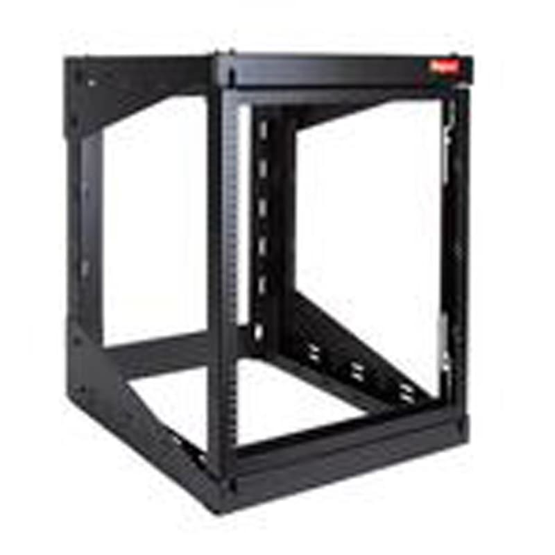 Hoffman Rack, Swing Out, Wall Mount, 12RMU, 27.795" Hx20.91" Wx24.29" D Hoffman Rack, Swing Out, Wall Mount, 12RMU, 27.795" Hx20.91" Wx24.29" D