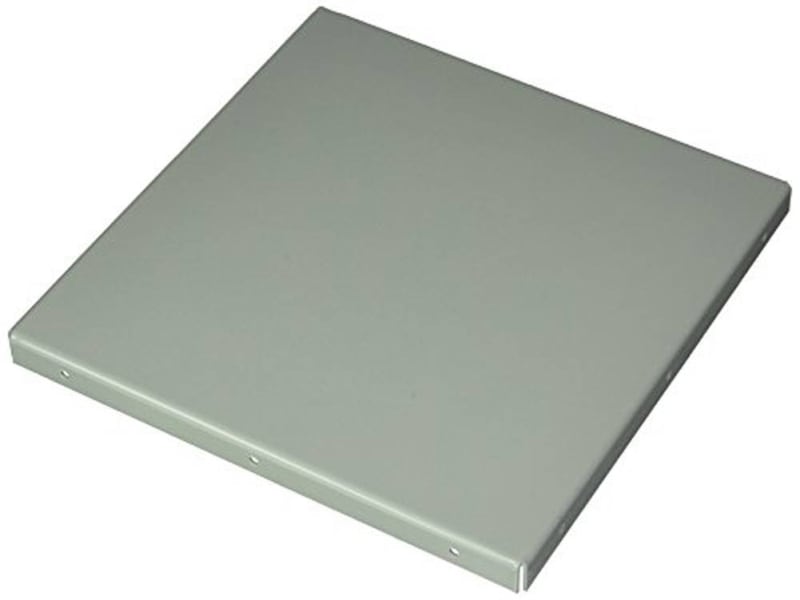 Hoffman F1010GCPNK Wireway, Closure Plate, NEMA 1, Steel, 10.00" x 10.00", Gray Hoffman F1010GCPNK Wireway, Closure Plate, NEMA 1, Steel, 10.00" x 10.00", Gray