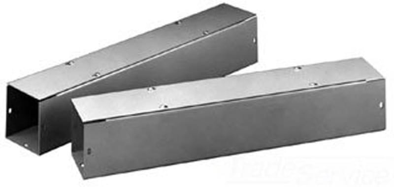 Hoffman Wireway, Nema 1, Straight Section, Flat Cover, Galvanized Gray Hoffman Wireway, Nema 1, Straight Section, Flat Cover, Galvanized Gray