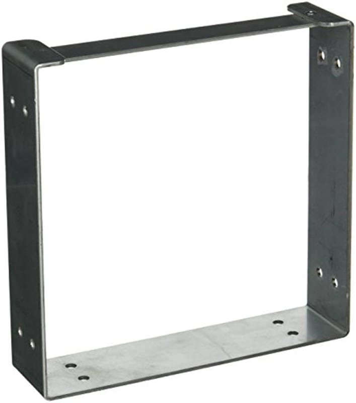Hoffman Pentair F88GUCGV Universal U-Connector For Wireway; 8 In x 8 In, Steel
