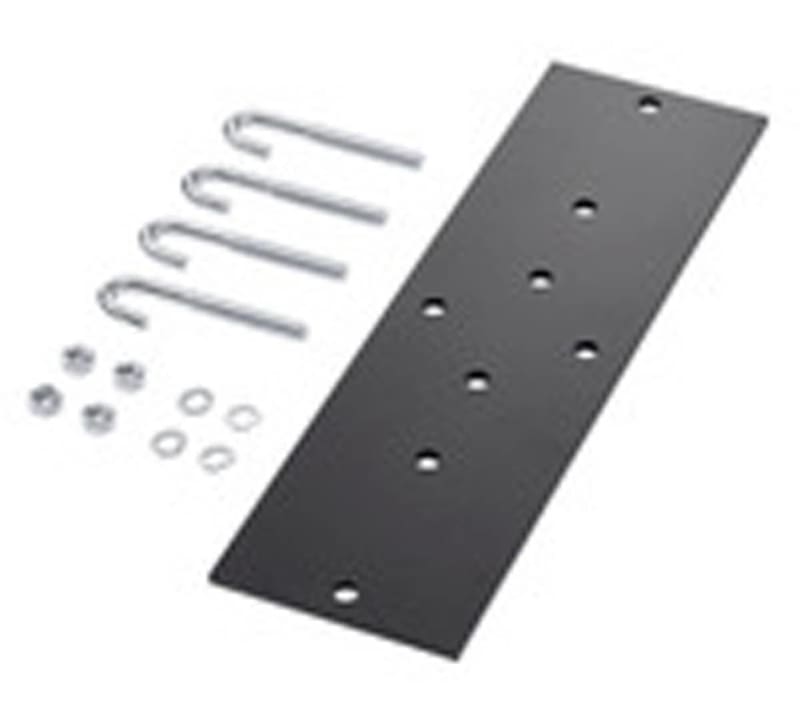 Hoffman LRRMPBLK Ladder Rack, Rack-to-run Mounting Plate