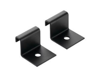 Hoffman LVWBB Vertical Wall Bracket Blk