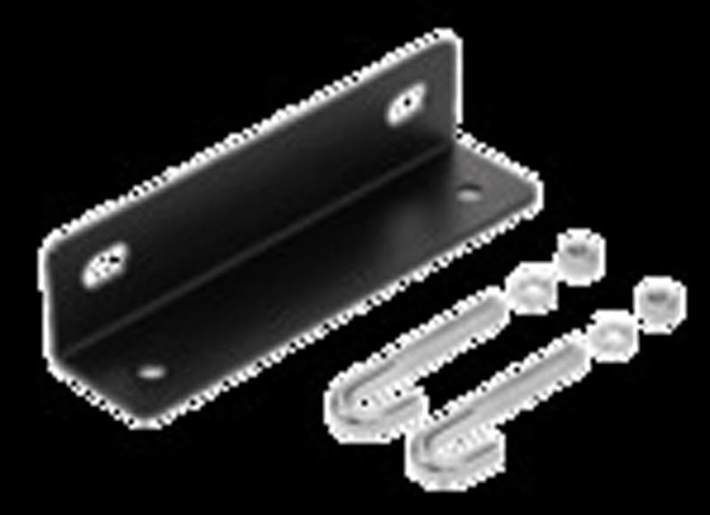 Hoffman LWASK12BLK Wall Angle Spt. Kit 12"- Bla