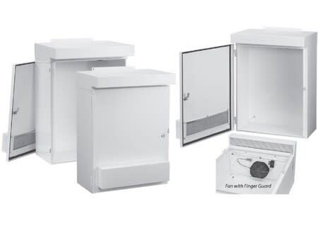 Hoffman WF25LP NEMA Type 3R Drive Enclosure with 6" Fan, Galvanized Hoffman WF25LP NEMA Type 3R Drive Enclosure with 6" Fan, Galvanized