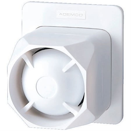 Honeywell Home 748LC Indoor/Outdoor Dual-Tone Siren, 112db, Tamper Proof and Weather Resistant, Low Current Draw, 550mA at 12VDC