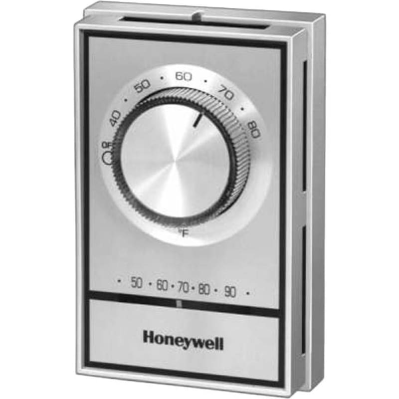 Honeywell Line Volt NP Analog Tstat 1H,Beige,SPST  T498A1778