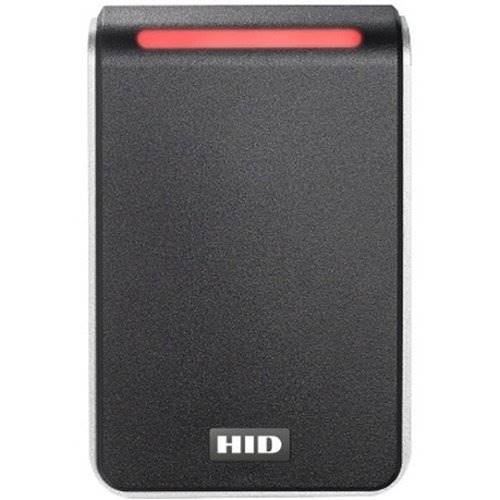 HID 40NKS-T0-000000 Signo 40 Contactless Smart Card Reader, Multi-Technology, Mobile Ready, Wall Switch Mount, Pigtail, Black with Silver Trim (Replaces 6120 and 920PTNNEK00000)