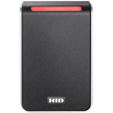 HID 40TKS-T0-000000 Signo 40 Contactless Smartcard Reader, Multi-Technology, Mobile Ready, Wall Switch Mount, Terminal, Black with Silver Trim (Replaces 920NTNTEK00000)