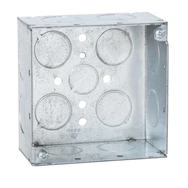 RACO 231 Electrical Box, Square, 30.3 cu. in., Standards: UL