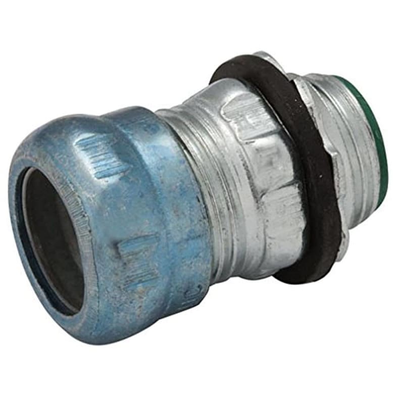 Hubbell-Raco 2913RT EMT Compression Connector, 3/4 inch, Insulated, Raintight