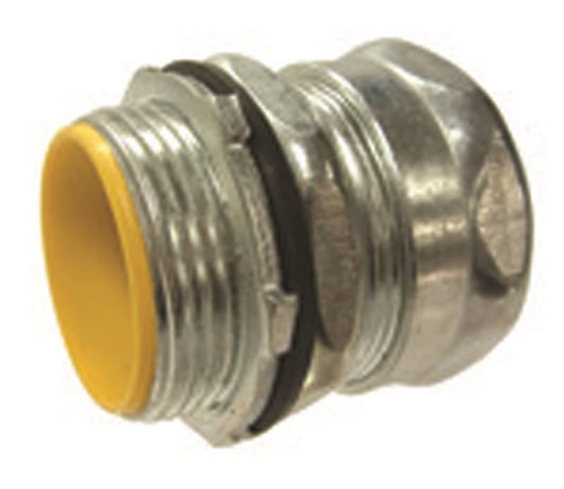 Hubbell-Raco 2918RT EMT Compression Connector, Raintight, 2 inch, Insulated. Hubbell-Raco 2918RT EMT Compression Connector, Raintight, 2 inch, Insulated.