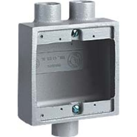 2fsd2m fs device box extension 2gang type fs 34 ir