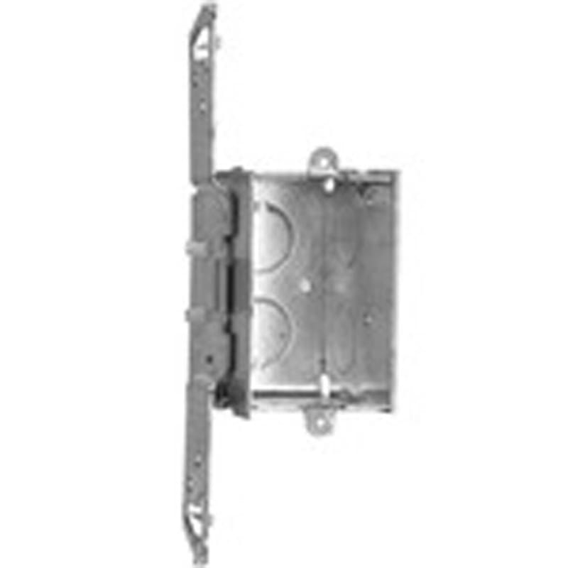 Hubbell-Raco 504 Switch Box, Gangable, 2-1/2" Deep, TS Bracket, Drawn, Steel Hubbell-Raco 504 Switch Box, Gangable, 2-1/2" Deep, TS Bracket, Drawn, Steel