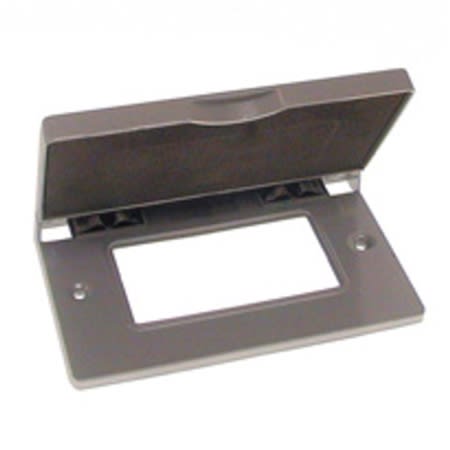 51020 weatherproof cover 1gang gfci horizontal alu