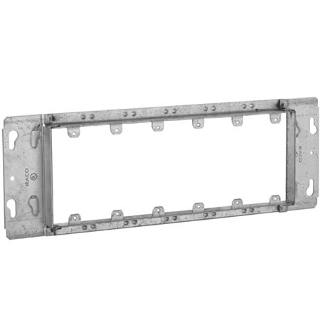 825 gang box device cover 6gang 34 raised